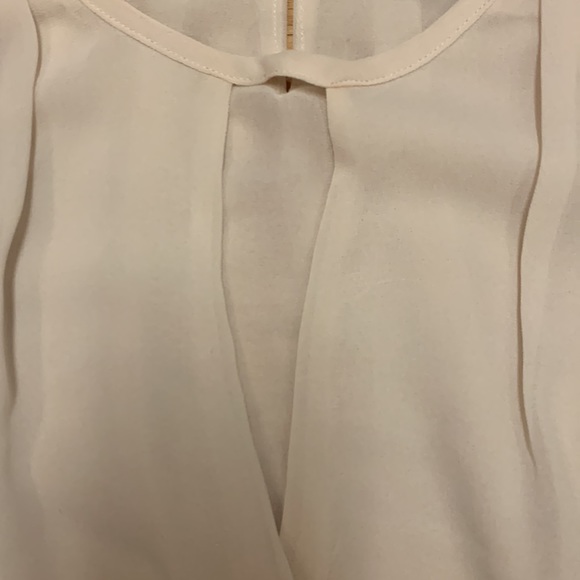 Greylin Cream Chiffon Blouse - Picture 6 of 6